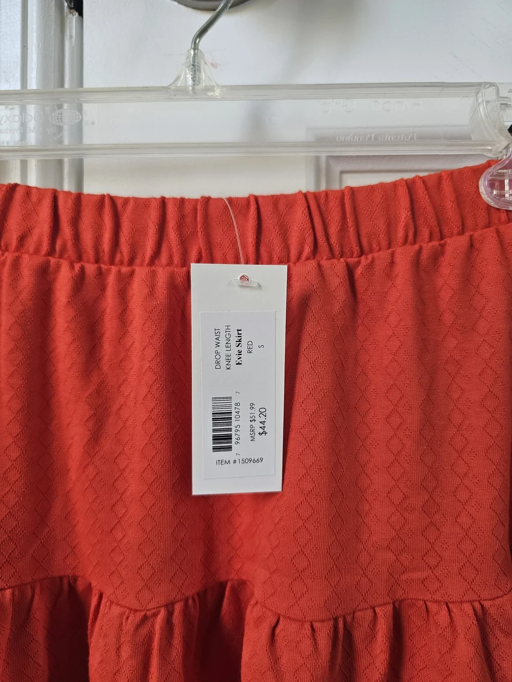 NWT Sweet Salt Red A-Line Skirt